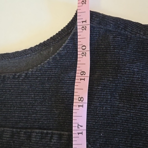 POL Black Corduroy Sleeveless Jumpsuit - Size Large - Picture 10 of 11